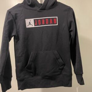 Jordan Kids Black Hoodie size small